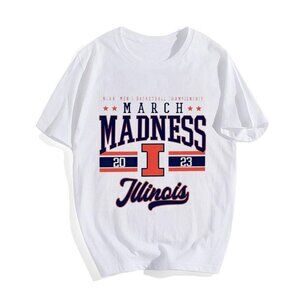 Illinois Fighting Illini NCAA Basketball March Madness Retro Sports Fan Gift 05